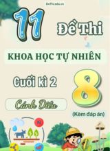 Tuyển tập 11 Đề thi cuối Kì 2 môn KHTN 8 sách Cánh Diều (Kèm đáp án)